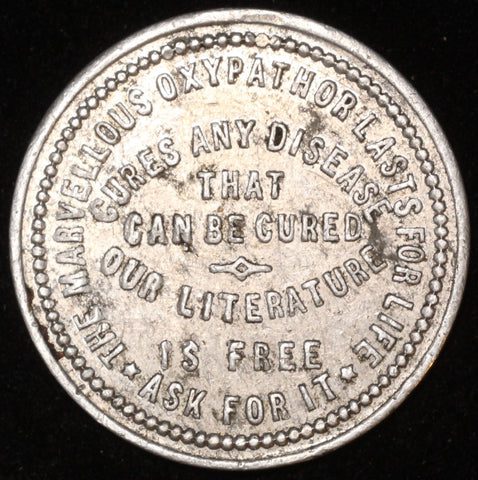 Maritime Oxypathor Co coin close up of side b
